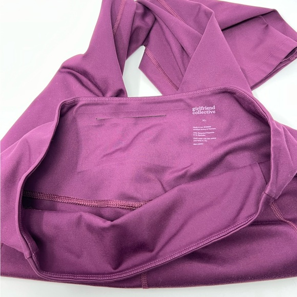 Girlfriend Collective Purple Compressive Leggings Size XL - Picture 5 of 8